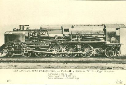 null 37 CARTES POSTALES LOCOMOTIVES: Diverses, certaines éditeur Fleury. Dont "Locomotive...