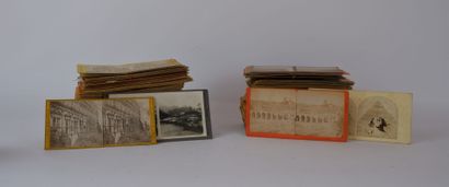 null PHOTOGRAPHS

Lot of photographic plates, stereoscopic views of France, including...