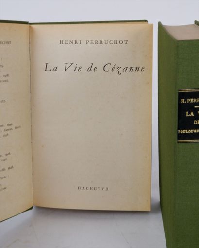null PERRUCHOT (Henri) Suite de 4 livres comprenant : 

La vie de Cézanne

La vie...