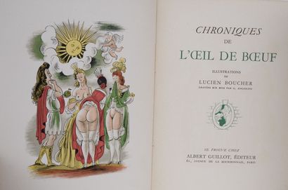 null TOUCHARD-LAFOSSE. Chronicles of the oeil-de-boeuf. 

Paris, Albert Guillot Editor....