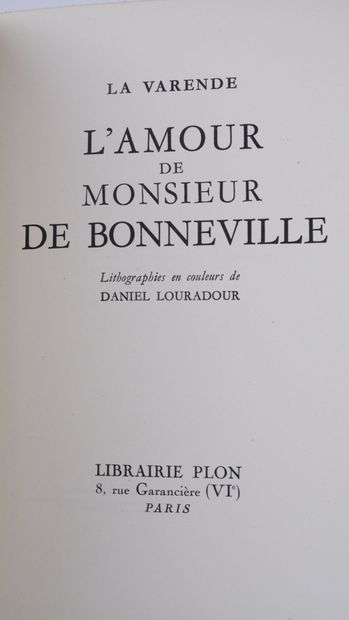 null Lot de livres brochés comprenant : 

ROUFF (Marcel), La Vie de Dodin-Bouffant....