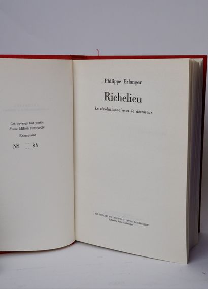 null Réunion de 16 volumes de la collection " le Cercle du nouveau livre », reliure...