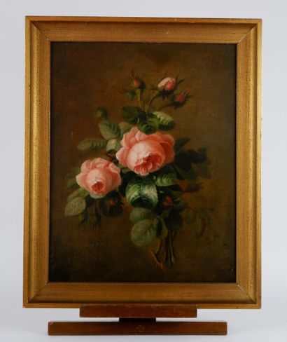French school of the 19th century 
Bouquet...