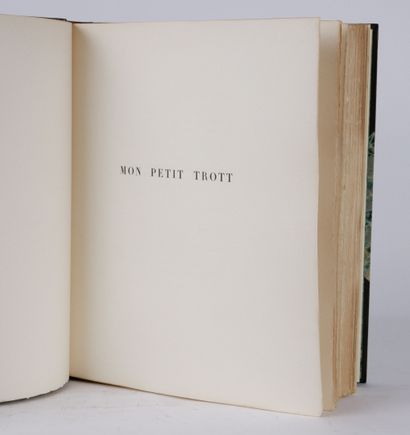 null LICHTENBERGER (André). Mon petit Trott. Aux Editions Eliane Norberg, 1950. Grand...