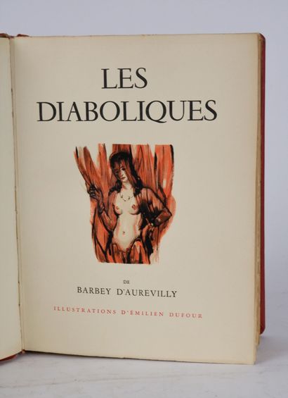 null BARBEY d'AUREVILLY (Jules). Les Diaboliques. Illustrations by Emilien Dufour,...
