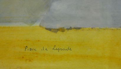 null Ecole française du XXème siècle 

Composition abstraite

Gouache sur papier...