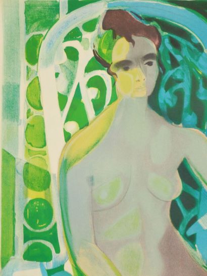 null Camille HILAIRE (1916 - 2004)

Nu féminin 

Lithographie en couleur signée en...