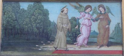 null BARTOLOMEO DI GIOVANNI (Florence vers 1499)

Le Miracle des roses (Scène de...
