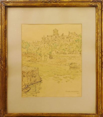 null Jules MERLE (XIXe-XXe Siècle)

Saint Gervais depuis la Seine

Crayons sur papier...