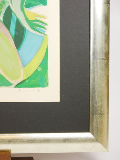 null Camille HILAIRE (1916 - 2004)

Female nude 

Lithograph in color signed in the...