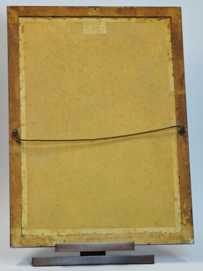 null August HEITMULLER (1873-1935).

Le Fermier

Linogravure polychrome sur papier...