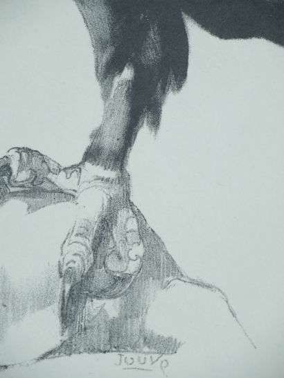 null Paul JOUVE (1878-1973) d'après

Gravure en noir représentant un aigle royal...