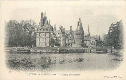 null 59 CARTES POSTALES LES CHATEAUX : Eure & Loir. Dont" Douy-Château d'Ancise façade...