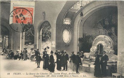 null 13 CARTES POSTALES AUVERGNE : Dépts 03-Vichy et 63-La Bourboule. "Vichy : Nouvelle...