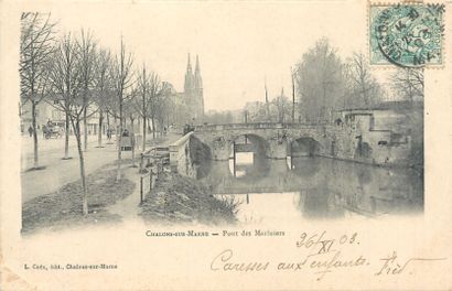 null 90 CARTES POSTALES CHAMPAGNE-ARDENNES : Dépts 08-26cp, 10-5cp, 51-12cp & 52-47cp....