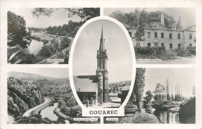 null 174 CARTES POSTALES COTES D'ARMOR : De A à G. Villes dont Guingamp-70cp, qqs...