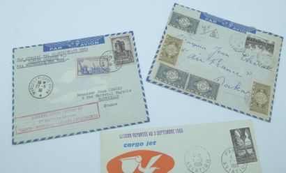 PHILATELIE Un ensemble comprenant enveloppes des Colonies et FDC.



Expert : Louis-Edouard...