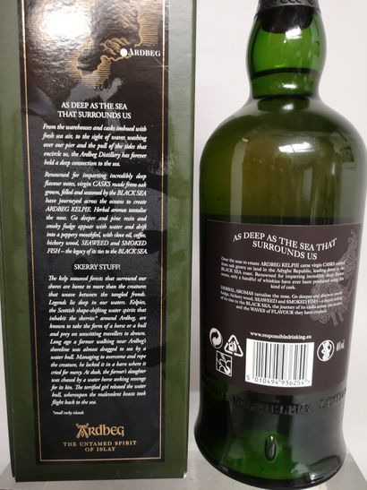 null 1 flacon 70cl ARDBEG SINGLE MALT SCOTCH WHISKY "Kelpie The Ultimate" Edition...