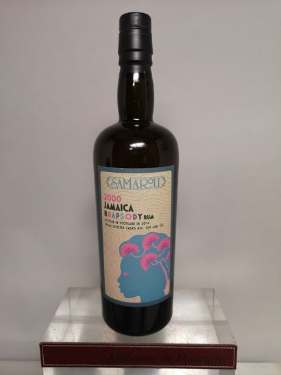 null 1 bouteille RHUM - SAMAROLI "JAMAICA Rhapsody Rum" 2000 Mis en bouteille en...