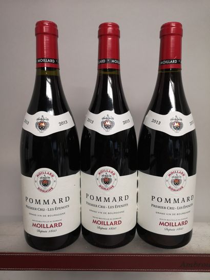 null 3 bouteilles POMMARD 1er Cru "Les Epenots" - MOILLARD 2013