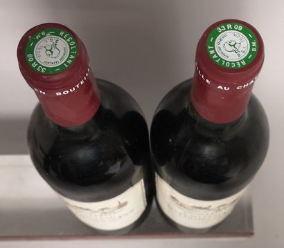 null 2 bouteilles Château ORMES de PEZ - Saint Estephe 1985 Etiquettes légèrement...