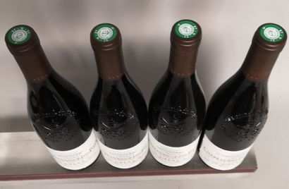 null 4 bouteilles CHATEAUNEUF DU PAPE "Haute Pierre" - DELAS 2018 Etiquettes légèrement...