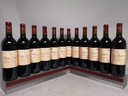 null 12 bouteilles Château BRANAIRE DUCRU - 4e Gcc Saint Julien 1989 En caisse bois....
