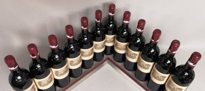 null 12 bouteilles Château LAFITE ROTHSCHILD - 1er Gcc Pauillac 1985 En caisse bois....