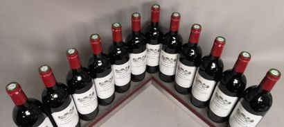 null 12 bouteilles Château ORMES de PEZ - Saint Estephe 1995 En caisse bois.