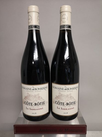 null 2 bouteilles COTE ROTIE "La Sarrasine" - Domaine de BONSERINE 2018