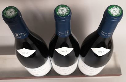 null 3 bouteilles POMMARD 1er Cru " Les Poutures" - Domaine MAZILLY 2017 Etiquettes...