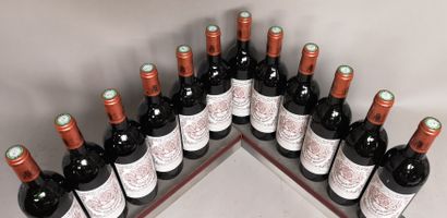 null 12 bouteilles Château PICHON BARON de LONGUEVILLE - 2e Gcc Pauillac 1993 En...