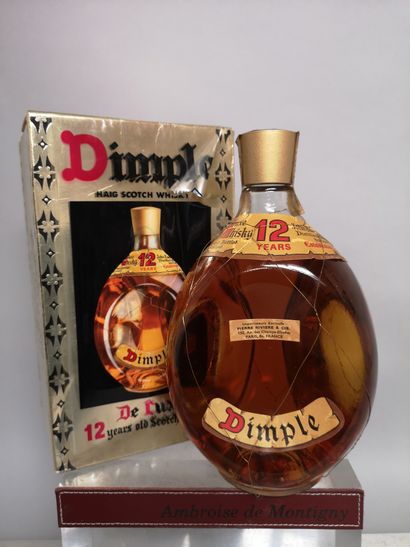 null 1 flacon 70cl SCOTCH WHISKY - DIMPLE 12 ans