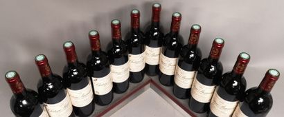 null 12 bouteilles Château BRANAIRE DUCRU - 4e Gcc Saint Julien 1995 En caisse b...