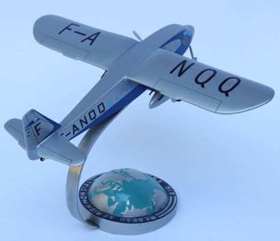 null POTEZ 62 AIR FRANCE.

Painted wooden model of Potez 621 N°11 registered F-ANQQ.

On...