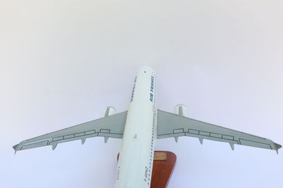 null AIRBUS A320 AIR FRANCE.

Contemporary model in painted wood, registration F-GFKZ,...