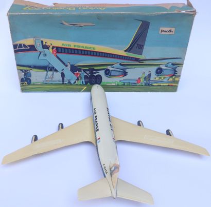 null BOEING B-707 Intercontinental AIR FRANCE.

Toy plane PUNCH (Mont Blanc) in lithographed...