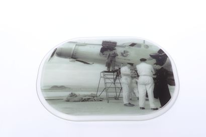 null BOEING 747 AIR FRANCE WINDOW. 

With a photographic montage made from the collections...