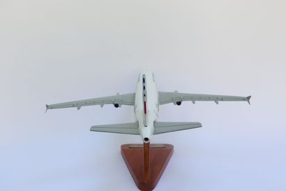null AIRBUS A320 AIR FRANCE.

Contemporary model in painted wood, registration F-GFKZ,...