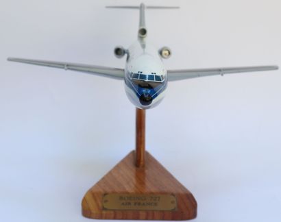 null BOEING B-727 AIR FRANCE.

Painted wooden model, registration F-GBEA, old logo.

Varnished...