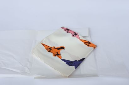 null CONCORDE AIR FRANCE. 

A silk scarf decorated by Jean Boggio. 

In its cardboard...