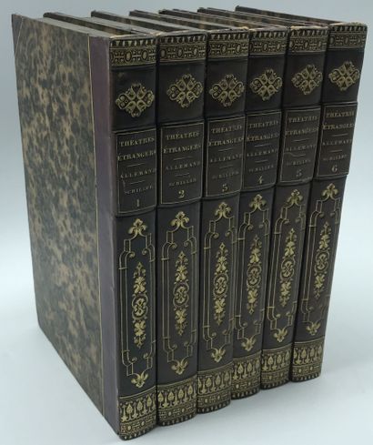 null SCHILLER (Friedrich von). Oeuvres dramatiques. Paris, Ladvocat, 1821, 6 vol....