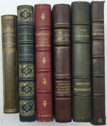 null LOT de 19 livres : Barbusse. Le feu. Paris, Flammarion, s.d. - Loti. Ramuntcho....