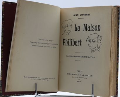 null MAUPASSANT (Guy de). OEuvres complètes. Paris, Conard, 1909-1908, 12 vol. in-8,...
