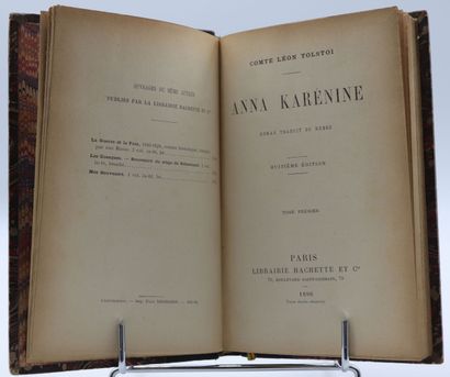 null VILLIERS DE L'ISLE-ADAM. L'amour suprême. Paris, Brunhoff, 1886, in-12, demi-rel....