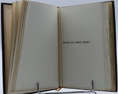 null VILLIERS DE L'ISLE-ADAM. L'amour suprême. Paris, Brunhoff, 1886, in-12, demi-rel....