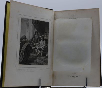 null GABOURD. Histoire de Louis XIV. Tours, Mame, s.d., 2 vol. in-8, cart. édit....