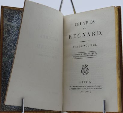 null TACITE. Nouvelles. Traduction. Paris, Nicolle, 1808, 5 vol. in-8, veau marbr.,...