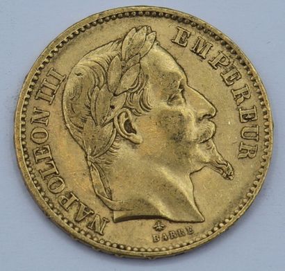 null 1 Monnaie 20 Francs OR. Napoléon III.

1867 A.

Poids : 6,44grs.



Estimation...