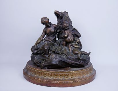 null La pêche miraculeuse

Épreuve en bronze à patine brune.

Époque XIXe siècle.

30...
